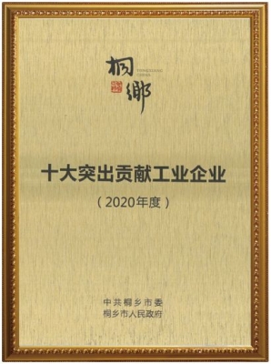 十大突出貢獻工業(yè)企業(yè)